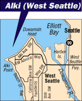 Map of Alki