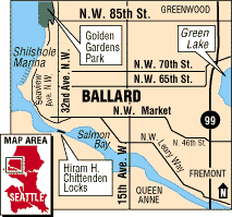 Map of Ballard